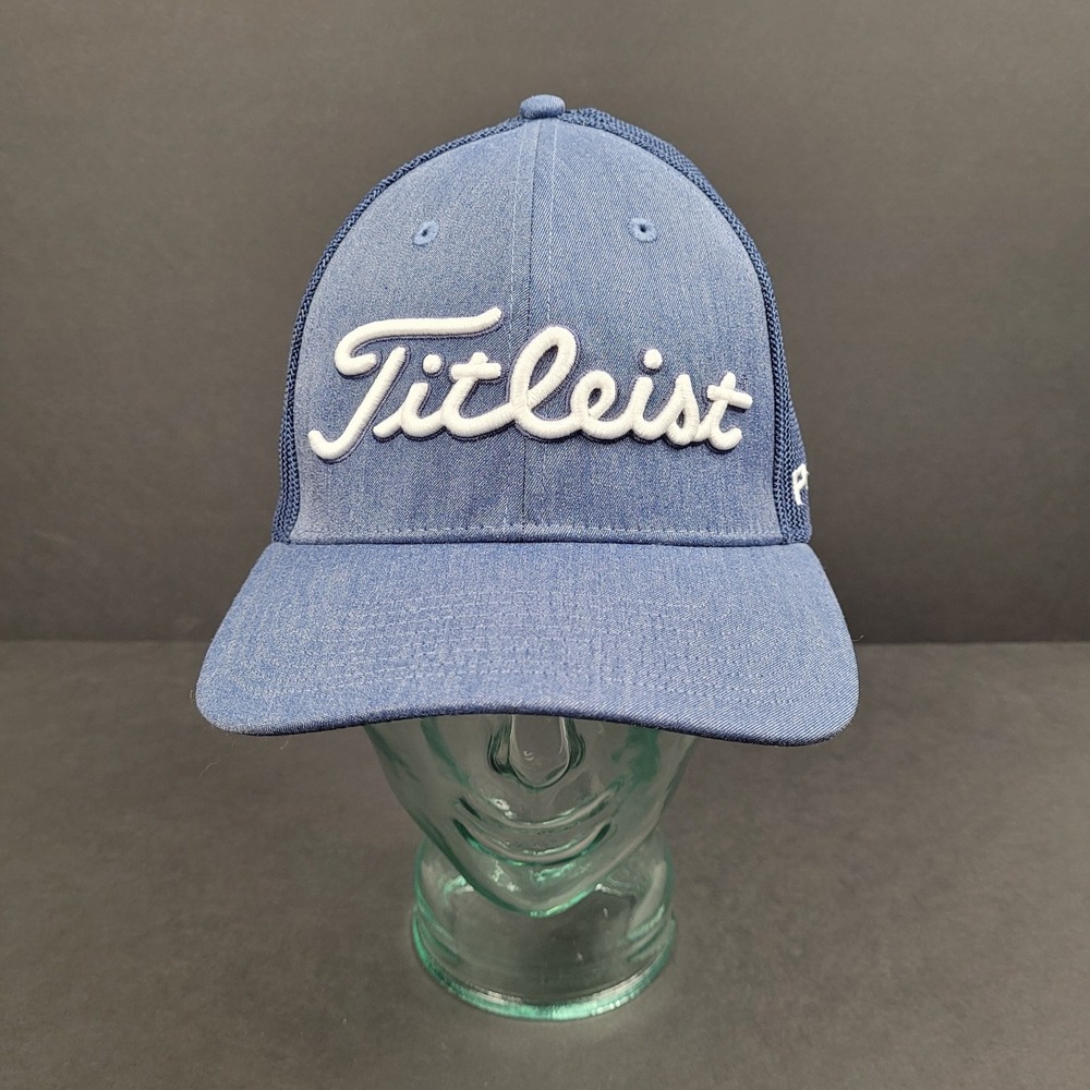 Titleist ProV1 Foot Joy Collaboration Mesh Golf Hat Size Medium/Large Fitted